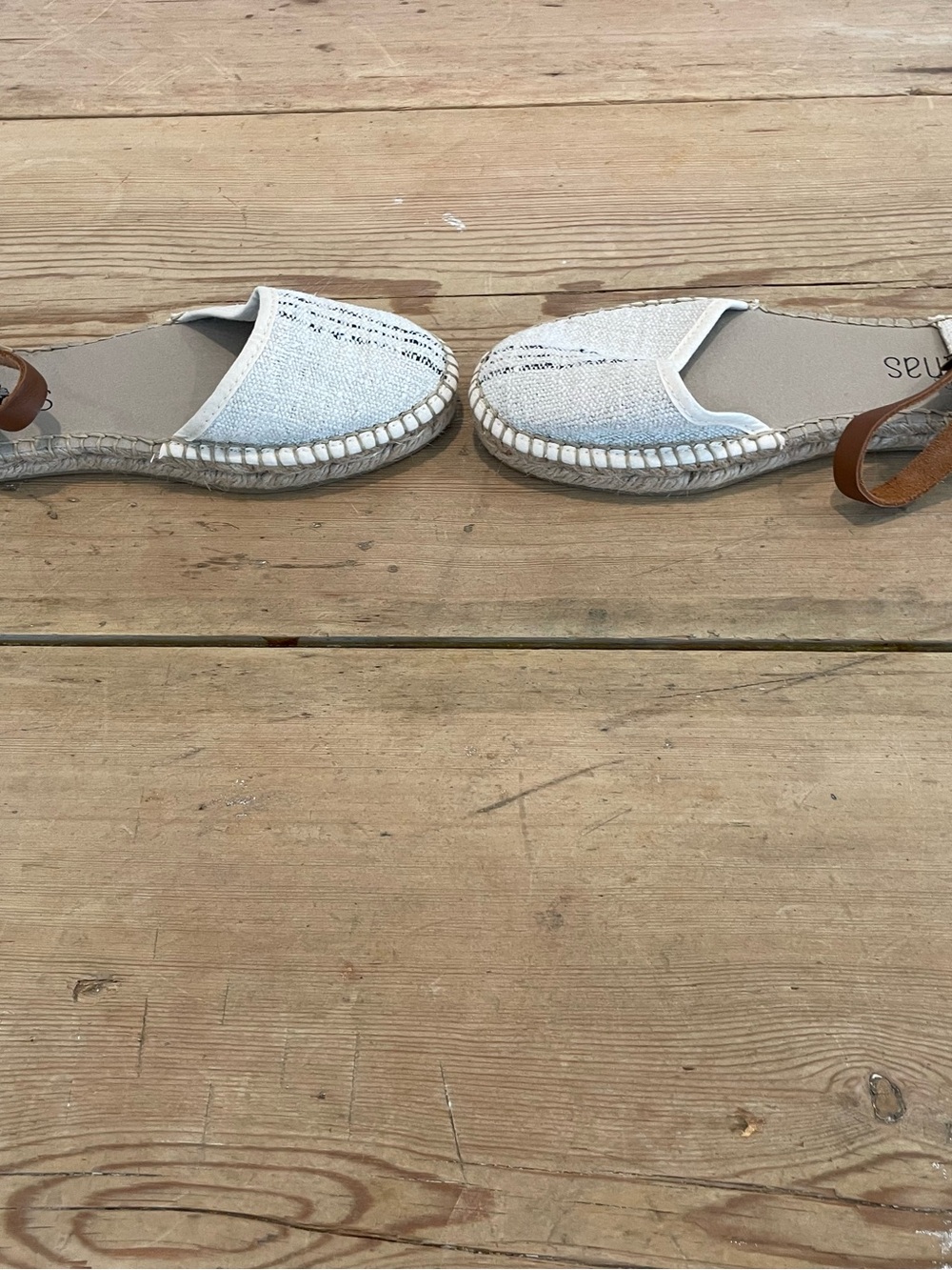Alparlinas Espadrille size 38 Made with Antique cloth - Picture 6 of 6